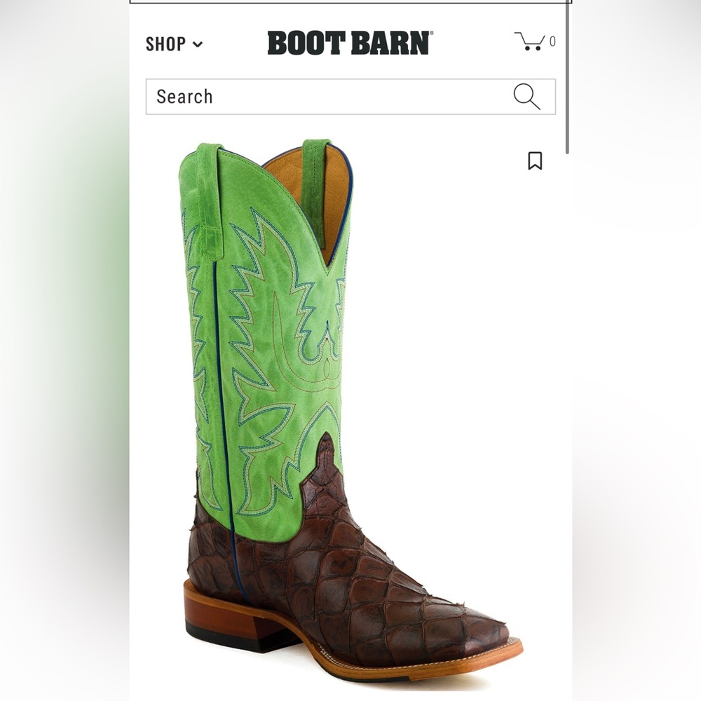 Anderson bean Horse Power Cowboy Boots